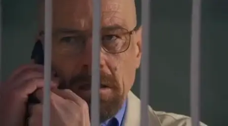 Walter white getting a phone call