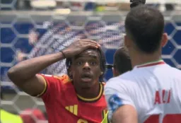 Surprise of a Belgian national team player