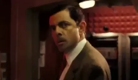 Mr. Bean shocked