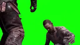 کریتوس درحال کشتن - پرده سبز