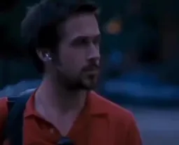 Walking and returning Ryan Gosling