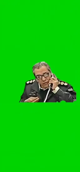 The phone phone - green screen