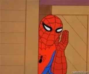 Psst spiderman