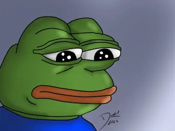 Pepe sad frog