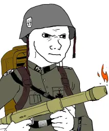 Wojak flamethrower