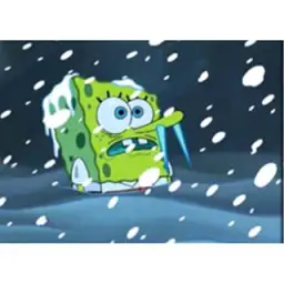 Freezing Spongebob