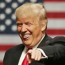 Trump Laughing