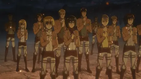 Attack on Titan Salute