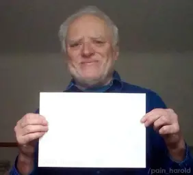 hide the pain harold sign