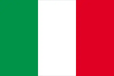 the Italian flag