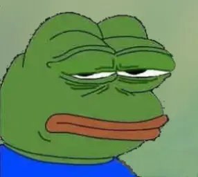 disappointed pepe the frog