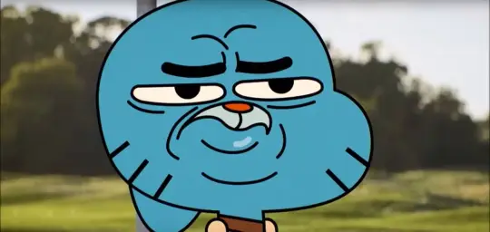 Disappointed Gumball