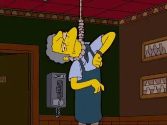 Simpsons Moe Noose