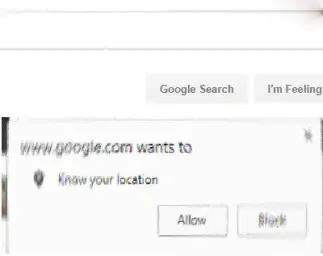 google wants to know your location