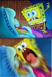 Spongebob screaming meme