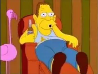 Abuelo simpson eso si se puede ver