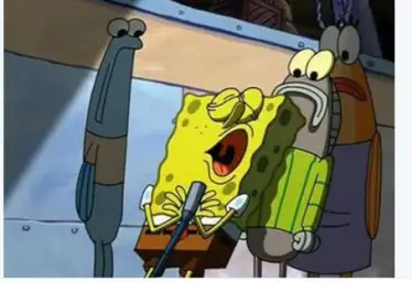 Spongebob singing