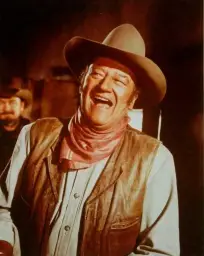 John Wayne Laughing