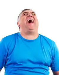 Chubby Guy Laughing