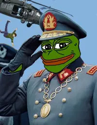 Pepe the Frog Salute