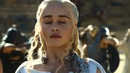 DAENARYS EYES CLOSED GAME OF THRONES