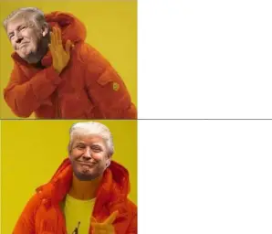 Trump Drakeposting