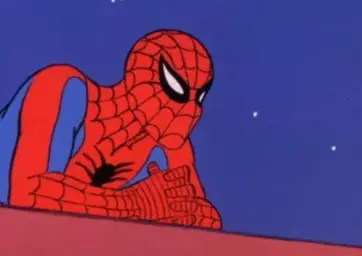 Spiderman Thinking