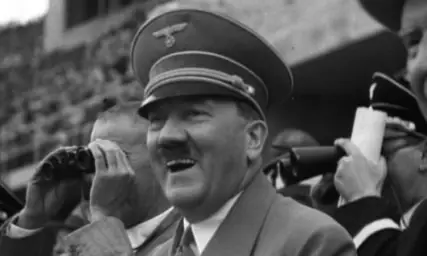 Hitler laughing