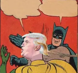 Batman slappingTrump