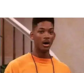 Shocked Will Smith