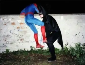 Batman Helps Spidey