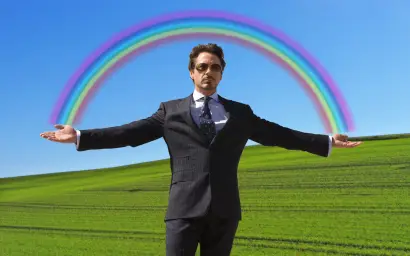 Tony Stark Rainbow