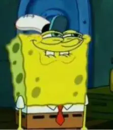 Spongebob funny face