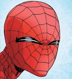 spider man squinting