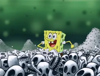 spongebob skulls