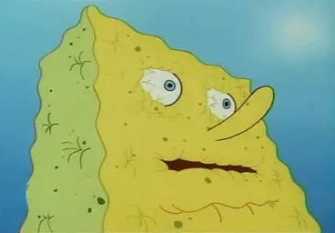 Dehydrated SpongeBob