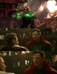 Avengers: Infinity War - Dr. Strange Futures