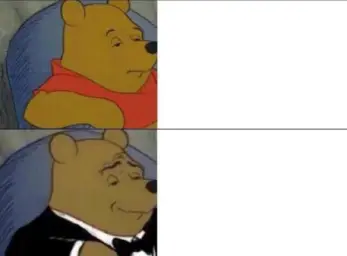 Fancy Pooh Meme