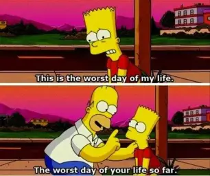 Simpson’s worst day of my life