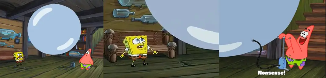 Nonsense! Spongebob and Patrick and the Paint Bubble