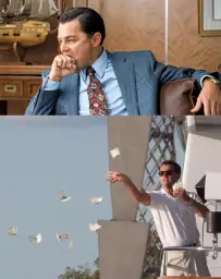 Leo wolf of Wall Street poor rich