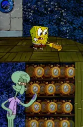 Spongebob Smashing Clocks