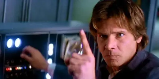 Angry Han Solo