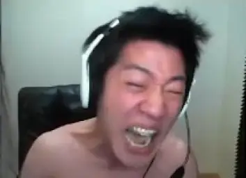 Angry Korean Gamer Rage