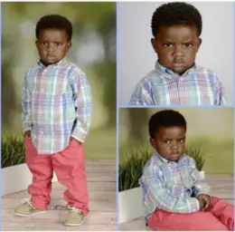 angry black kid