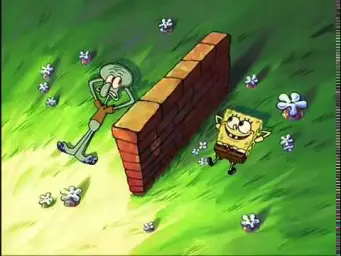 spongebob wall