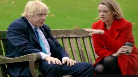 Boris Johnson on the bench