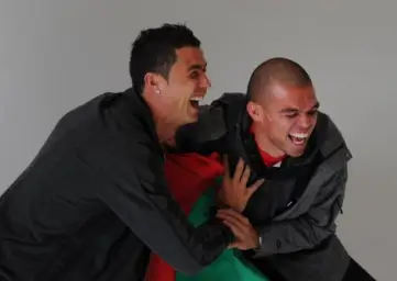 Pepe e Ronaldo Laugh