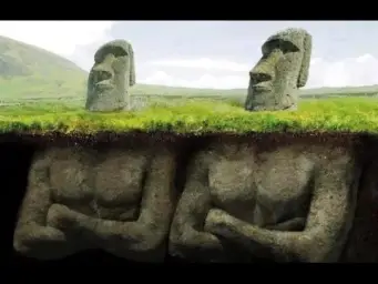 EASTER ISLAND BURIED MOAI