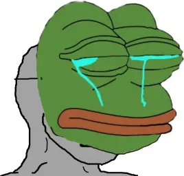 NPC Sad Pepe Mask